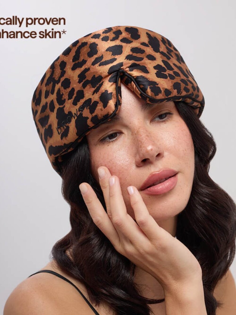 DROWSY Hotel Paradiso Wild Thing Silk Sleep Eye Mask NWT - Picture 4 of 9